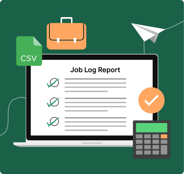 See what's happening on a job