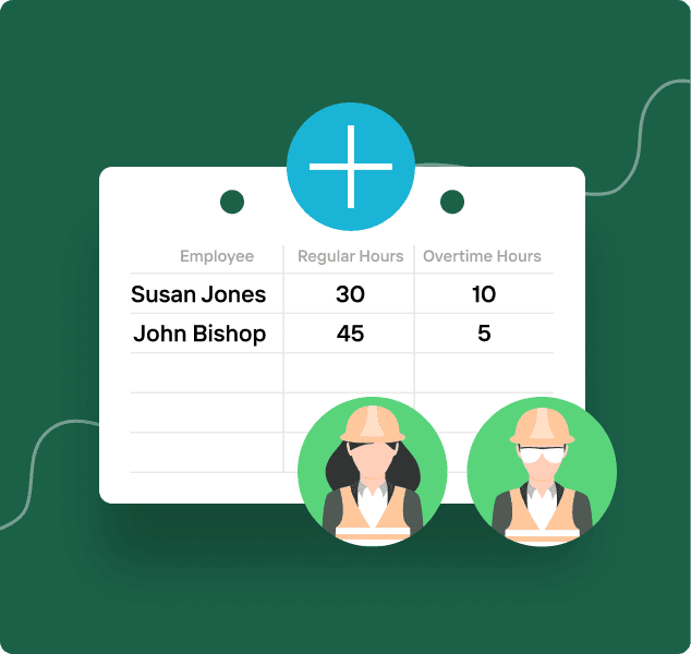 View all staff timesheets in a glance